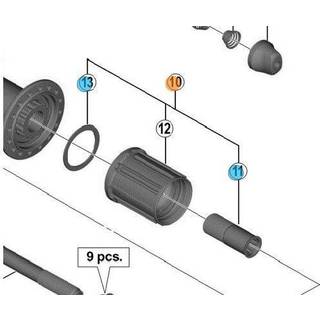Shimano kassettehylster FH-5800