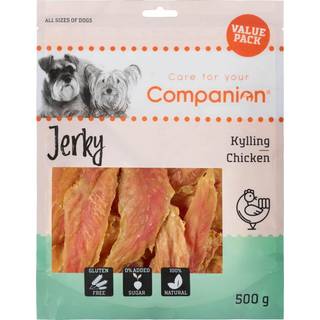 Companion Jerky stykker m. kylling 500 g