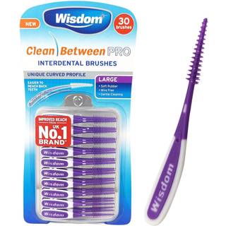 Wisdom Clean Between Pro LARGE Soft Rubber Toothpicks