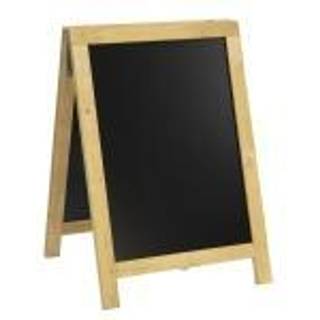 Securit Nature sandwich gadeskilt 85x55cm med bøg ramme