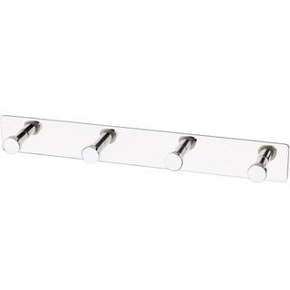 Habo 1368-4 håndklædekrog med 4 kroge, krom