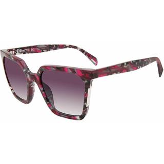 Police SPLD33 0XAY 54 Solbriller Mænd Burgunder - Burgundy White Spotted - 54mm