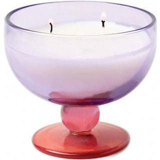 Paddywax Candle Glass Goblet Purple - Duftlys