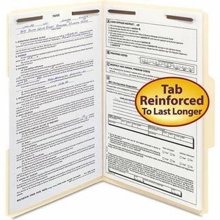 Smead Top Tab Fastenermapper Mappe 2fstnr LGL MLA