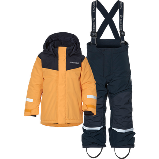 Didriksons Skare Skisæt, Fire Yellow, 90