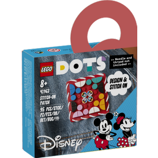 LEGO DOTS 41963 Mickey Mouse og Minnie Mouse påsyningsmærke