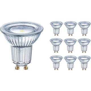 Fordelspakke 10x Ledvance Performance LED spot Reflektor GU10 PAR16 4.3W 350lm 120D - 830 varm hvid | erstatter 30W