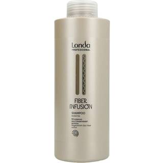Londa Professional Fiber Infusion Shampoo Mild shampoo Til skadet og farvebehandlet hår 1000 ml - 1000 ml