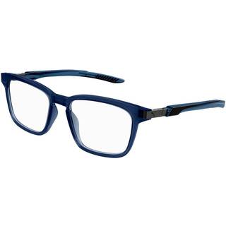 Puma PU0378O 002 53 Briller Mænd Blue - Transparent Blue - 53mm