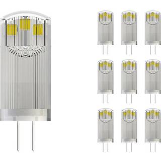 Fordelspakke 10x Noxion Bolt LED Capsule G4 1.8W 200lm - 827 ekstra varm hvid | erstatter 20W