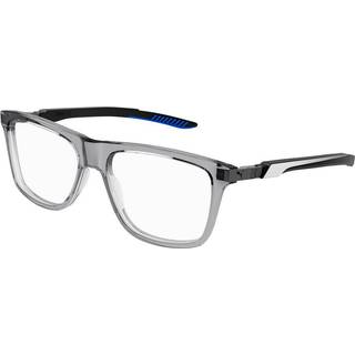 Puma PU0379O 003 56 Briller Mænd Krystalklar - Transparent Grey - 56mm