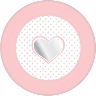 Haza Witbaard Plates Baby Girl 8pcs.