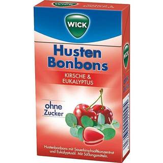 Wick Hustenbonbons Wildkirsche & Eukalyptus 46 g.