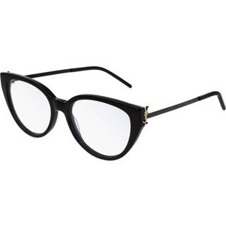 Saint Laurent SL M48S_A Asian Fit 002 56 Solbriller Mænd Black - Black - 56mm