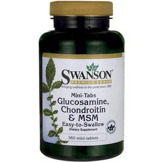 Glucosamin, Chondroitin & MSM - 360 mini-tabletter