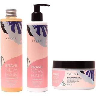3-pack Brave. New. Hair. Color Schampoo + Conditioner + Mask