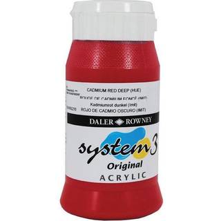 System 3 Original - Acrylic 500 ml Cad. Red Deep (Hue)