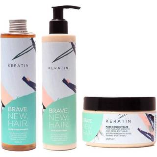 3-pack Brave. New. Hair. Keratin Schampoo + Conditioner + Mask