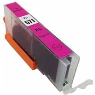 Canon CLI-571XLM magenta blækpatron Kompatibel 0333C001 - 13ml