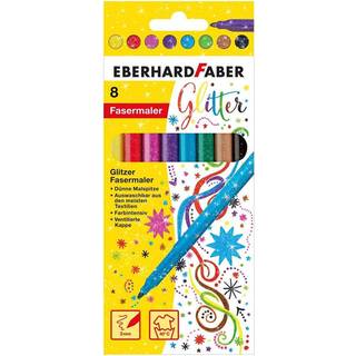 Glitter Fasermaler 8 Stück