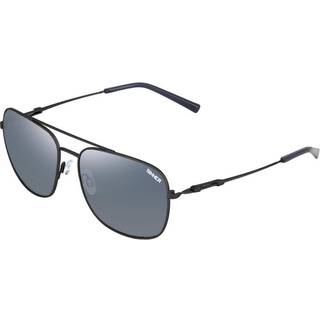 Sinner Bodega Polarized SISU-868-10-P10 58 Solbriller Mænd Black - Matte Black - 58mm