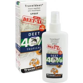 TravelSafe TravelDEET 40% XL Myggespray (200 ml)