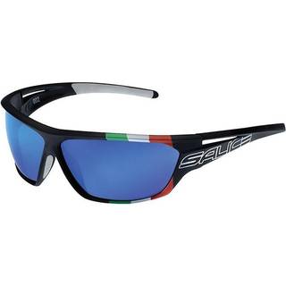 Salice 002 ITA Q NERO/RW BLU Standard Solbriller Mænd Black - Black - Standard