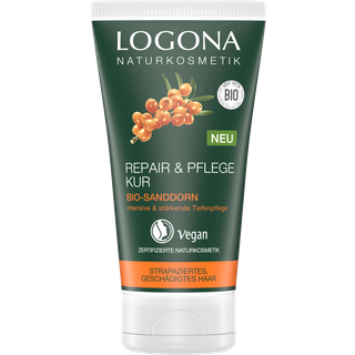 Logona Hårpleje Conditioner Repair & Pleje kur Øko-Havtorn 150 ml (420,00 kr / 1 l) - 150 ml