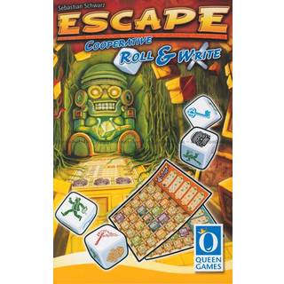 Queen Games QNG10572 Escape Roll & Writ Board Game