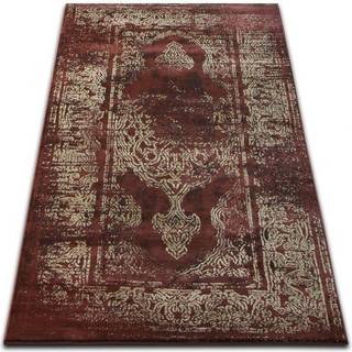 Tæppe DROP JASMINE 456 Rust/mørk beige 133x190 cm