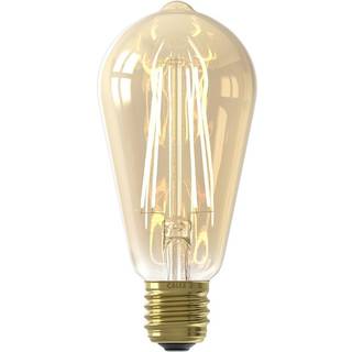 Calex LED Rustic Gold 4,5W=40W E27 2100K Dæmpbar