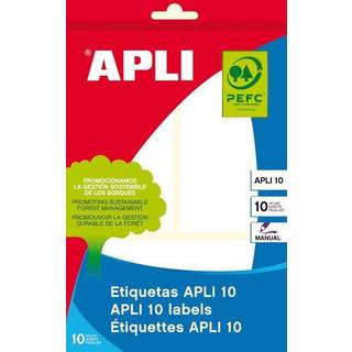 Apli Manual etiketter 53x100mm