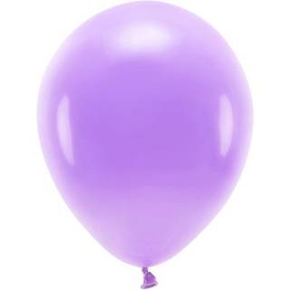 10 stk. Økologiske lavendel balloner 12" - Biologisk nedbrydelig festdekoration i latex