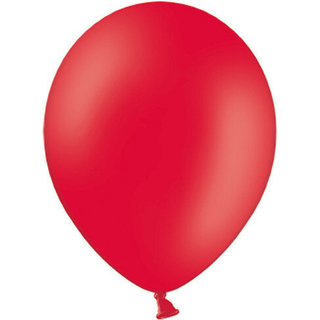 10 stk. Latexballoner valmue rød 12" - Perfekt til festdekoration med helium