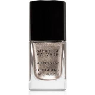 Gabriella Salvete Longlasting Enamel Langtidsholdbar neglelak med glitter Skygge 48 Gold Glow 11 ml - 11 ml