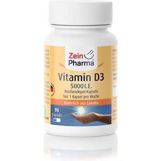 Vitamin D3, 5000 IE - 90 kapsler