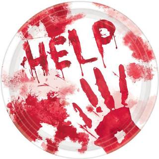 Paptallerkner 8 stk. - HELP