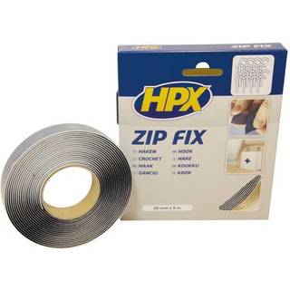 HPX zip fix velcro tape 20mmx5m (hook)