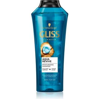 Schwarzkopf Gliss Aqua Revive Shampoo Fra normalt til tørt hår 400 ml - 400 ml