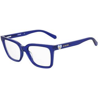 Moschino Love MOL603 PJP 52 Briller Kvinder Blue - Transparent Blue - 52mm