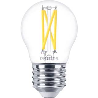 Philips MASTER LED Lustre E27 Kugle Filament Klar 2.5W 340lm - 922-927 Dim To Warm | Bedste Farvegengivelse - Dæmpbar - Erstatter 25W