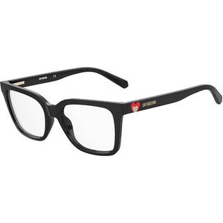 Moschino Kvinde MOL603 807 Optiske stel Plast Sort Geometrisk