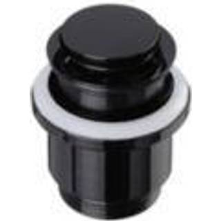 QTOO d line bundventil Push-open - poleret charcoal (sort)