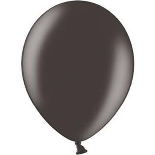 10 stk. Latex balloner sort metallic 10" – Luksus til fest & dekoration med helium