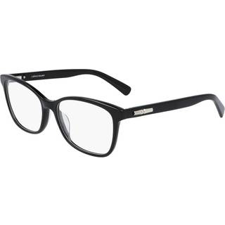 LONGCHAMP Unisex LO2680 001 Optiske stel Sort Firkantet