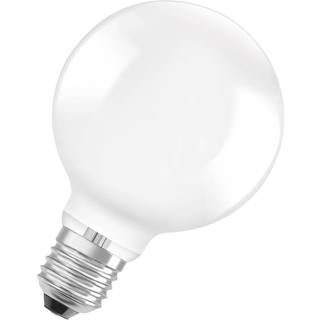 FORÅRSUDSALG - E27 - Osram LED Pære - Mat - 4W - 840lm - 3000K - Globe - A-lyskilde