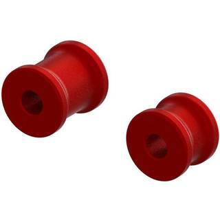 ARRMA ARA320569 Aluminum Chassis Brace Spacer Set Red