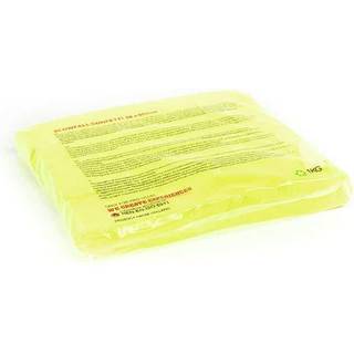 TCM FX Slowfall Confetti rectangular 55x18mm, neon-yellow, uv active, 1kg TILBUD