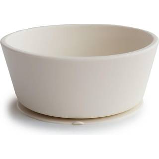 Mushie Silicone Skål - Ivory