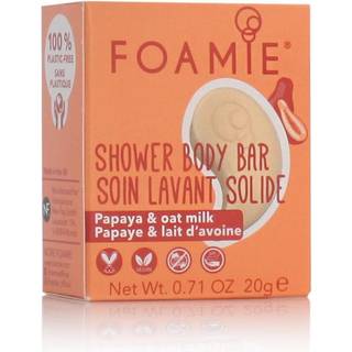 Foamie Take Me Oat Travel Size Body Bar Syndet sæbebar til badet 20 g - 20 g